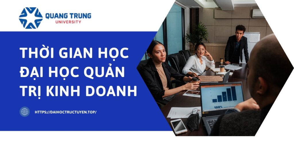 Thời gian học Đại học Quản trị kinh doanh