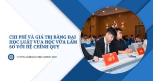 Đại học Luật vừa học vừa làm