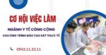 Học ngành Y tế công cộng ra trường làm gì?