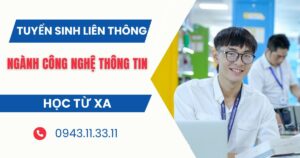 Tuyển sinh Đại học ngành Công nghệ thông tin online