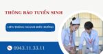 Thông báo tuyển sinh Liên thông ngành Điều dưỡng
