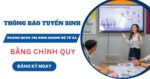 Thông báo tuyển sinh ngành Quản trị kinh doanh hệ Từ xa