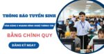 Thông báo tuyển sinh Văn bằng 2 ngành Công nghệ thông tin
