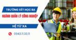 Trường xét học bạ ngành Quản lý công nghiệp