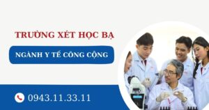 Trường xét học bạ ngành y tế công cộng