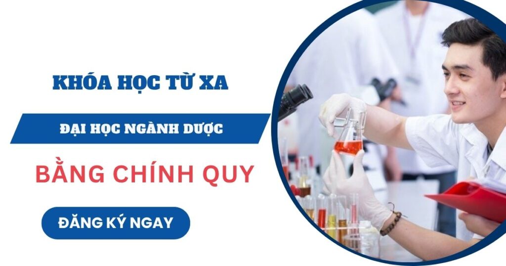 Tuyển sinh Đại học ngành Dược Từ xa dành cho người bận rộn